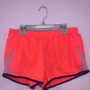 Nike hot pink athletic shorts